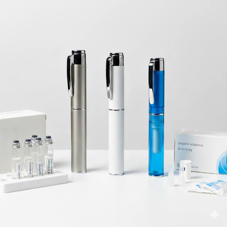 HGH Pen Medikamente mit Somatropin sind verschreibungspflichtig