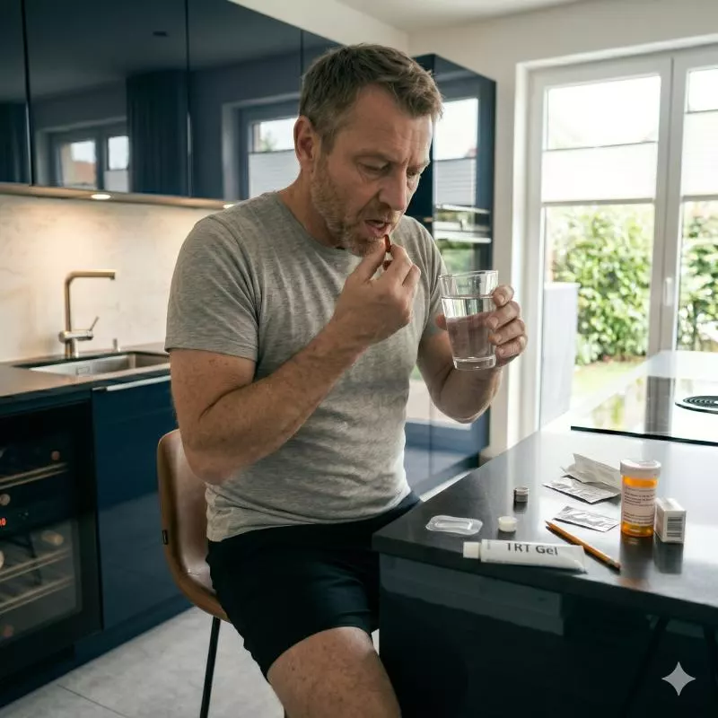 Testosteron Ersatztherapie TRT Bielefeld - orales bioidentisches Testosteron